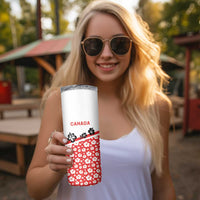 Canada Skinny Tumbler Summer Hibiscus Tropical Flower