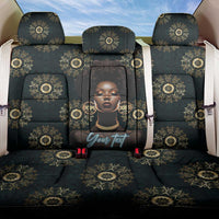 Personalized Powerful Woman in Patterns African Back Car Seat Cover