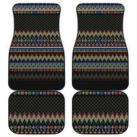 Pride Cat LGBT Car Mats Happy Purride Christmas - Cute Pet Rainbow Flag - Wonder Print Shop