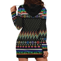 Pride Cat LGBT Hoodie Dress Happy Purride Christmas - Cute Pet Rainbow Flag - Wonder Print Shop