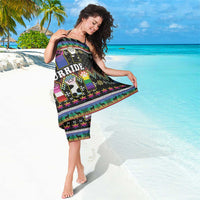 Pride Cat LGBT Sarong Happy Purride Christmas - Cute Pet Rainbow Flag - Wonder Print Shop