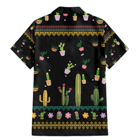 Cacuts Christmas Family Matching Mermaid Dress and Hawaiian Shirt Cactus What the Fucculent - Wonder Print Shop