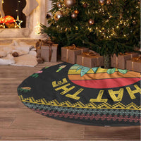 Cacuts Christmas Tree Skirt Cactus What the Fucculent - Wonder Print Shop