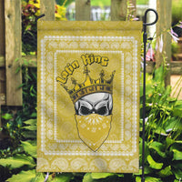 Latin King Garden Flag Paisley Pattern Yellow - Wonder Print Shop