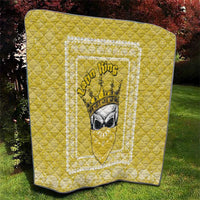 Latin King Quilt Paisley Pattern Yellow - Wonder Print Shop