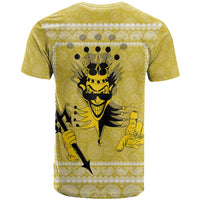 Latin King T Shirt Paisley Pattern Yellow - Wonder Print Shop