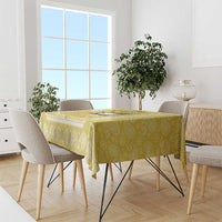 Latin King Tablecloth Paisley Pattern Yellow - Wonder Print Shop