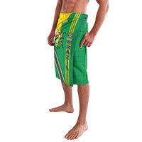 Brazil Flag Emblem Lavalava Toco Toucan In My Heart