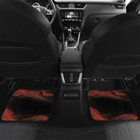 Canada Flag Coat of Arms Car Mats Light Wave Abstract Style