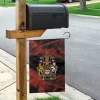 Canada Flag Coat of Arms Garden Flag Light Wave Abstract Style