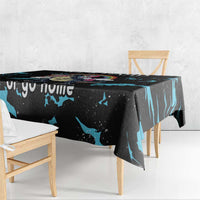 Christmas Dinosaur Unicorn Tablecloth Ride Hard or Go Home - Wonder Print Shop