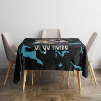 Christmas Dinosaur Unicorn Tablecloth Ride Hard or Go Home - Wonder Print Shop