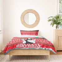 Christian Party Bedding Set God Christmas It's My Birthday - Wonder Print Shop