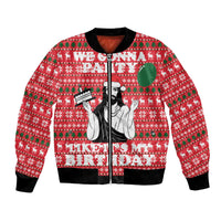 Christian Party Bomber Jacket God Christmas It's My Birthday - Wonder Print Shop