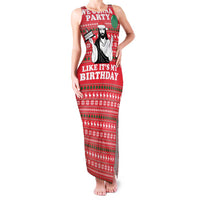 Christian Party Family Matching Tank Maxi Dress and Hawaiian Shirt God Christmas It's My Birthday - Wonder Print Shop
