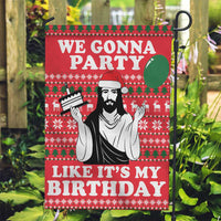 Christian Party Garden Flag God Christmas It's My Birthday - Wonder Print Shop