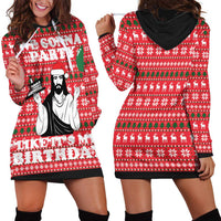 Christian Party Hoodie Dress God Christmas It's My Birthday - Wonder Print Shop