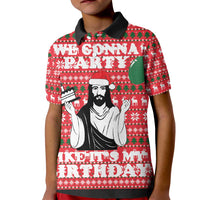 Christian Party Kid Polo Shirt God Christmas It's My Birthday - Wonder Print Shop