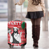 Christian Party Luggage Cover God Christmas It's My Birthday - Wonder Print Shop