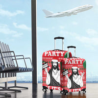 Christian Party Luggage Cover God Christmas It's My Birthday - Wonder Print Shop