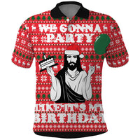 Christian Party Polo Shirt God Christmas It's My Birthday - Wonder Print Shop