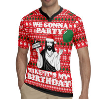 Christian Party Rugby Jersey God Christmas It's My Birthday - Wonder Print Shop