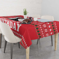 Christian Party Tablecloth God Christmas It's My Birthday - Wonder Print Shop