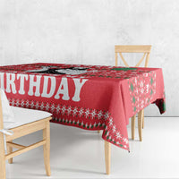 Christian Party Tablecloth God Christmas It's My Birthday - Wonder Print Shop