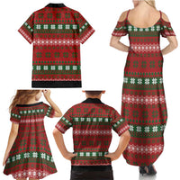 Bulldog Snacks Christmas Family Matching Summer Maxi Dress and Hawaiian Shirt They Know You Have Snacks - Wonder Print Shop