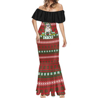 Bulldog Snacks Christmas Mermaid Dress They Know You Have Snacks - Wonder Print Shop