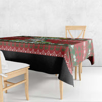 Bulldog Snacks Christmas Tablecloth They Know You Have Snacks - Wonder Print Shop