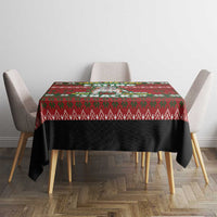 Bulldog Snacks Christmas Tablecloth They Know You Have Snacks - Wonder Print Shop