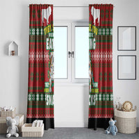 Bulldog Snacks Christmas Window Curtain They Know You Have Snacks - Wonder Print Shop