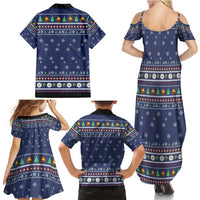 Bear Christmas Family Matching Summer Maxi Dress and Hawaiian Shirt Camping I Hate People - Wonder Print Shop