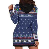 Bear Christmas Hoodie Dress Camping I Hate People - Wonder Print Shop