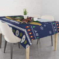 Bear Christmas Tablecloth Camping I Hate People - Wonder Print Shop