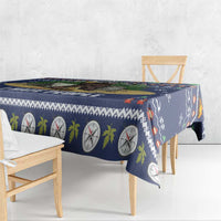 Bear Christmas Tablecloth Camping I Hate People - Wonder Print Shop
