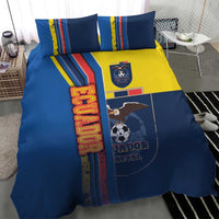 Ecuador Football Bedding Set La Tricolor Soccer - Road To Champion - Wonder Print Shop