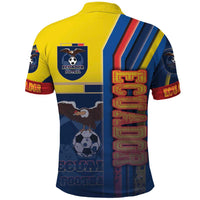 Ecuador Football Polo Shirt La Tricolor Soccer - Road To Champion - Wonder Print Shop