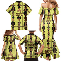 The Melanin Bunch Family Matching Mermaid Dress and Hawaiian Shirt Africa Black People