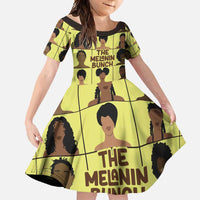 The Melanin Bunch Family Matching Off Shoulder Maxi Dress and Hawaiian Shirt Africa Black People