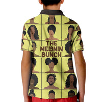The Melanin Bunch Kid Polo Shirt Africa Black People