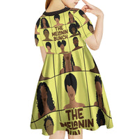 The Melanin Bunch Kid Short Sleeve Dress Africa Black People