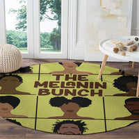 The Melanin Bunch Round Carpet Africa Black People - Wonder Print Shop