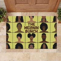 The Melanin Bunch Rubber Doormat Africa Black People - Wonder Print Shop