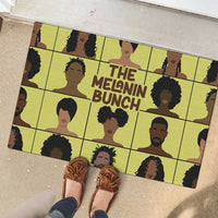The Melanin Bunch Rubber Doormat Africa Black People - Wonder Print Shop