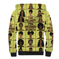 The Melanin Bunch Sherpa Hoodie Africa Black People - Wonder Print Shop