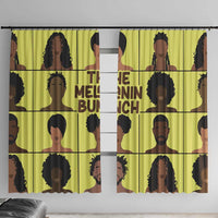 The Melanin Bunch Window Curtain Africa Black People - Wonder Print Shop