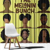 The Melanin Bunch Window Curtain Africa Black People - Wonder Print Shop