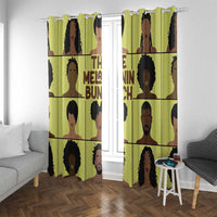 The Melanin Bunch Window Curtain Africa Black People - Wonder Print Shop